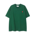 AMI small logo tee green