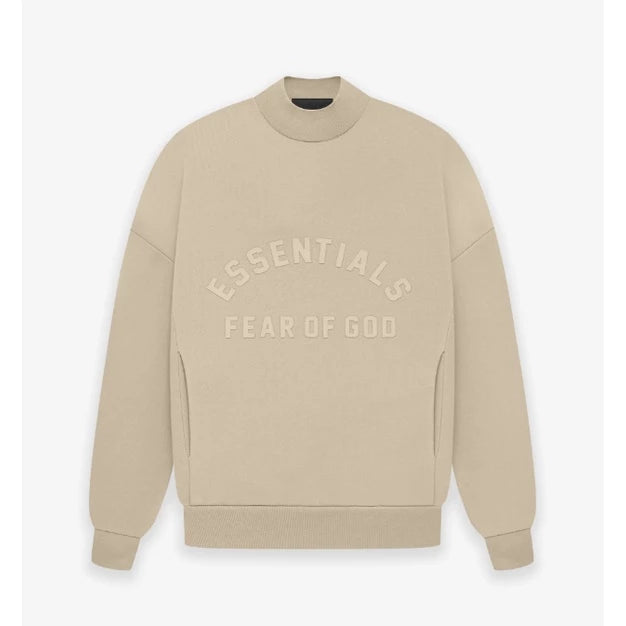 Fear of God Essentials Turtle Neck Arch logo Crewneck Sweater
