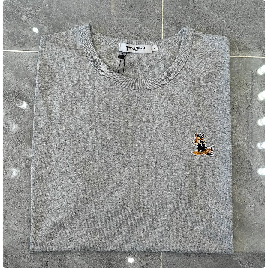 Maison Kitsune chill fox logo T-shirt