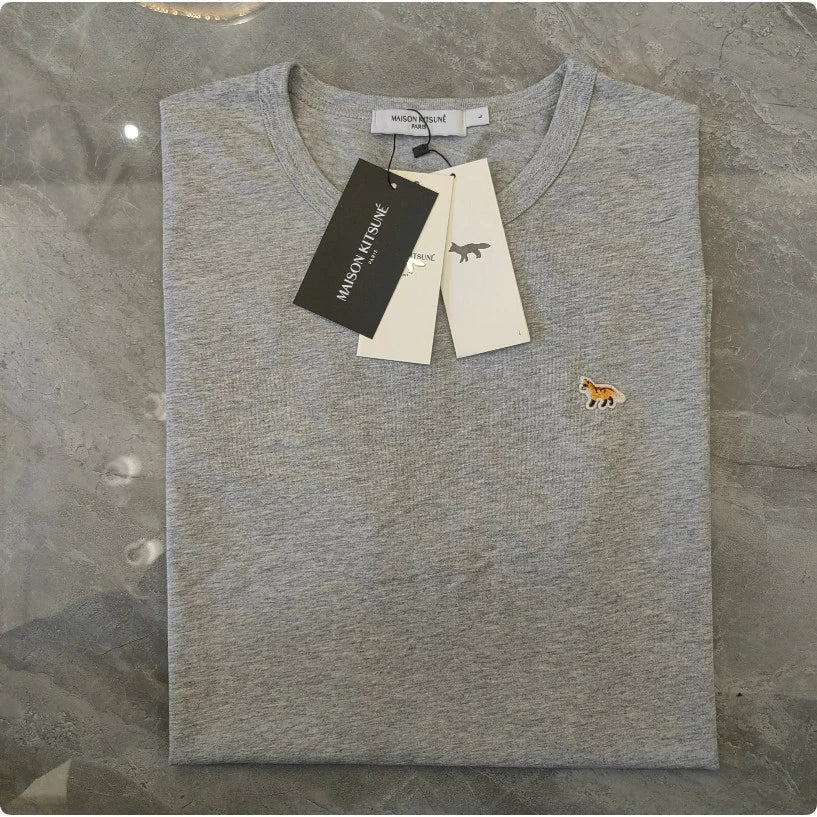 Maison Kitsune small fox logo T-shirt