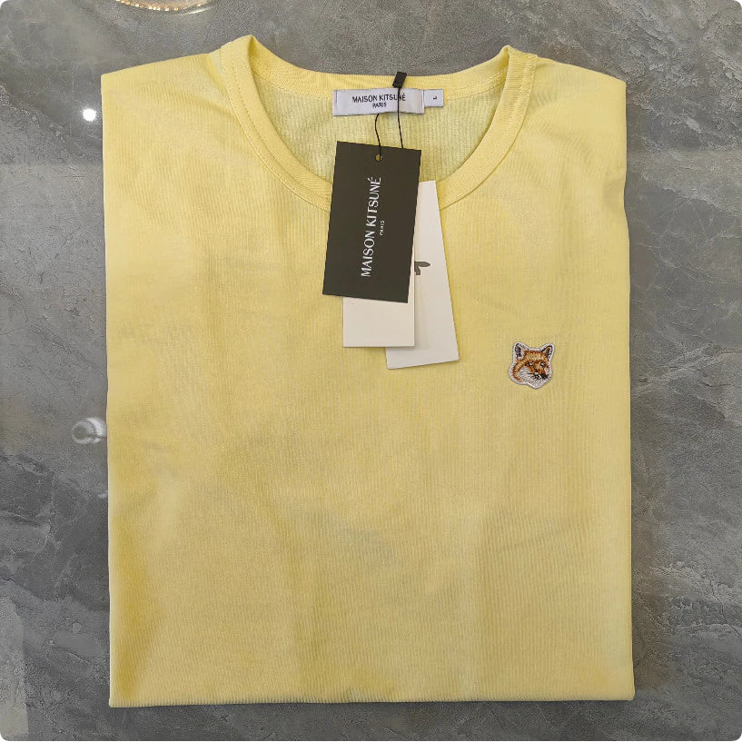 Maison Kitsune single logo T-shirt