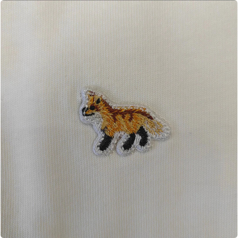 Maison Kitsune small fox logo T-shirt