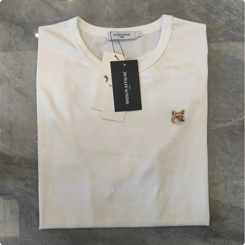 Maison Kitsune single logo T-shirt
